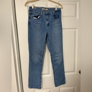 Levi’s Women’s High Rise Straight Leg Jeans